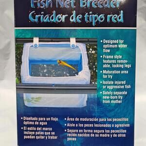 Lees Fish Net Breeder 6.75"L x 4.75"W x 5.25"H